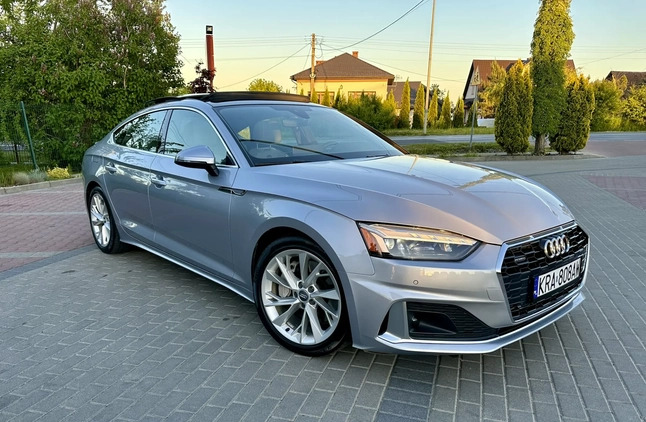 Audi A5 cena 175000 przebieg: 23700, rok produkcji 2020 z Morąg małe 154